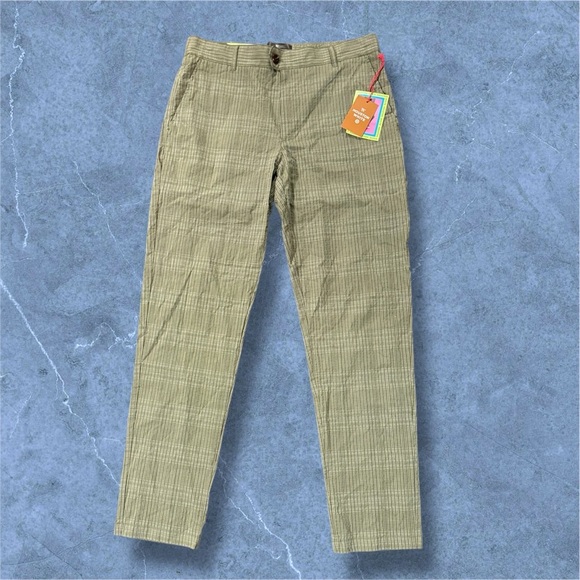 Houston White Other - NWT Men's Green Checkered Trousers